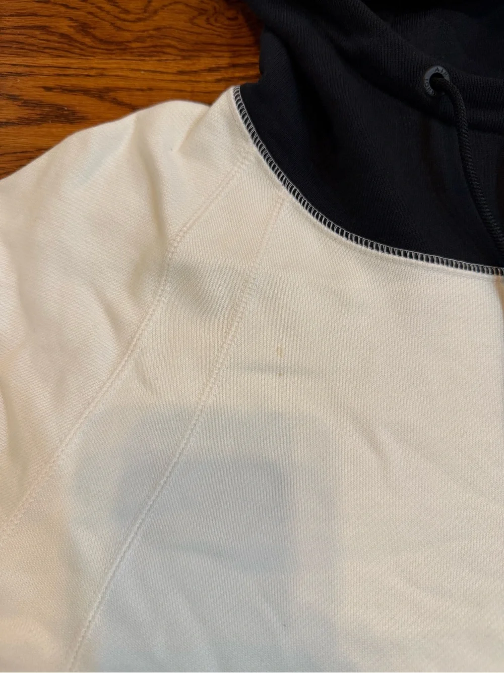 Nike Air Jordan “Greatest” White Black Hooded Men’s Medium Jacket Hoodie